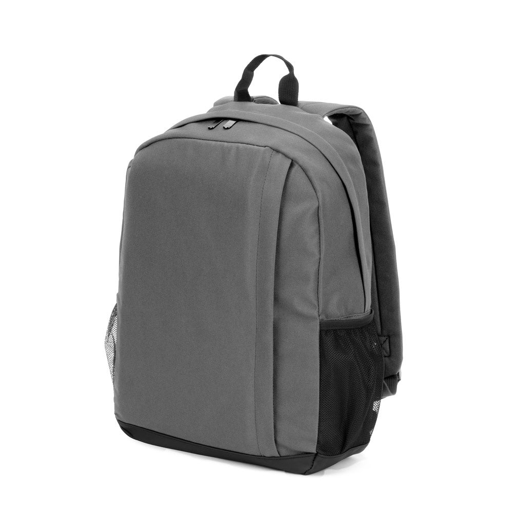 LIVERPOOL promotional laptop bag in grey with custom logo branding