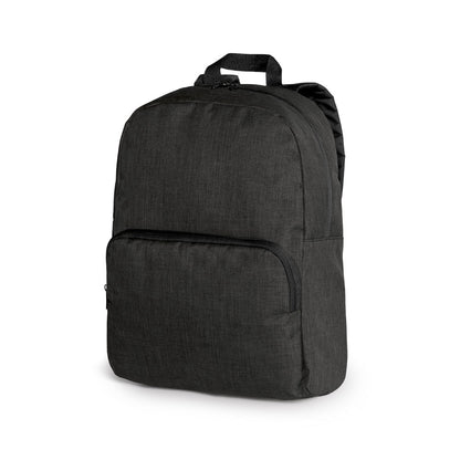 KIEV promotional laptop bag in black with custom logo branding