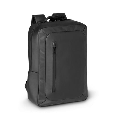 OSASCO promotional laptop bag in black with custom logo branding