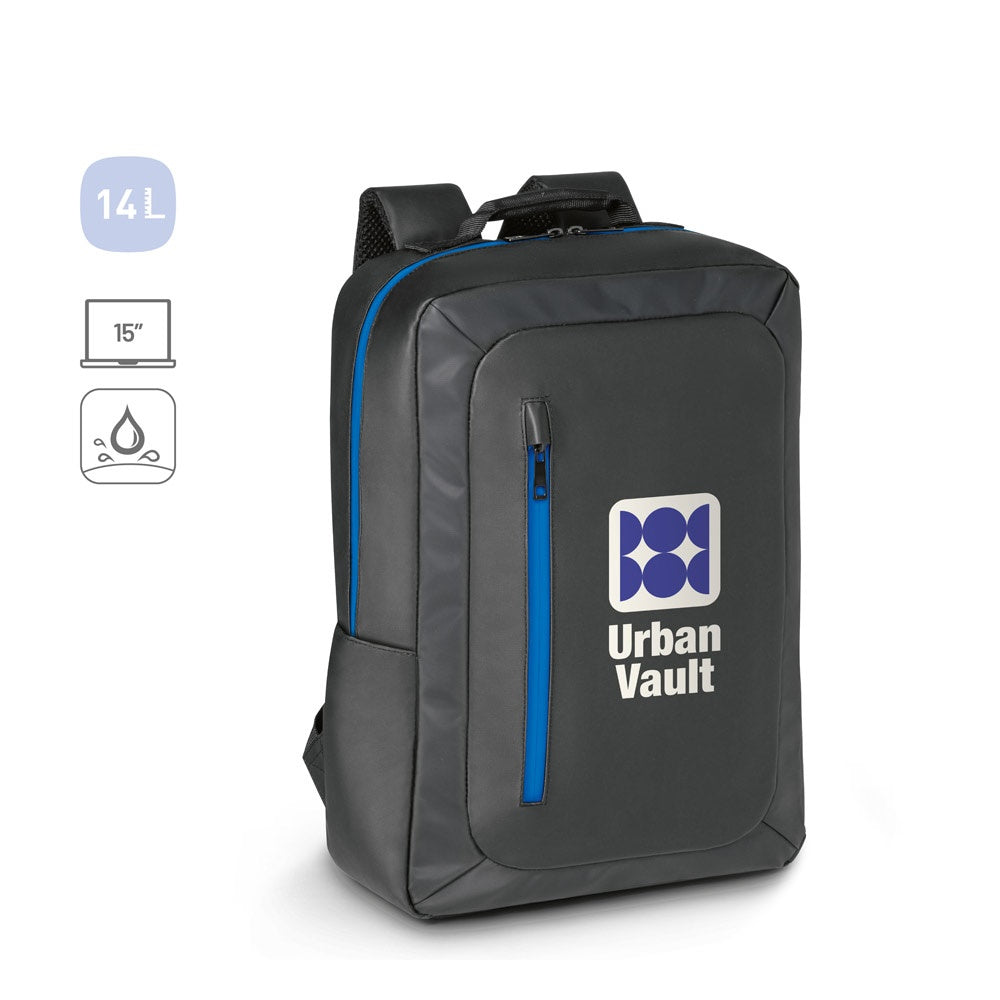 OSASCO promotional laptop bag (complete set view) with custom logo branding