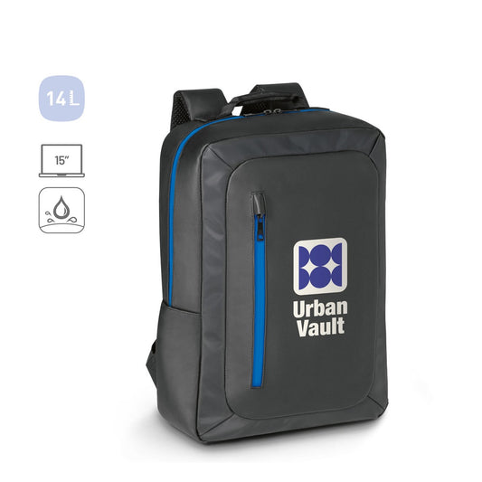 OSASCO promotional laptop bag (complete set view) with custom logo branding