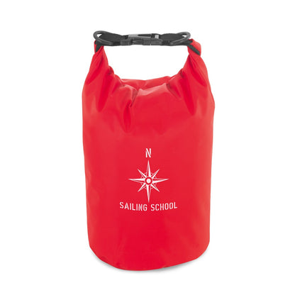 VOLGA promotional travel accessory in red with custom logo branding
