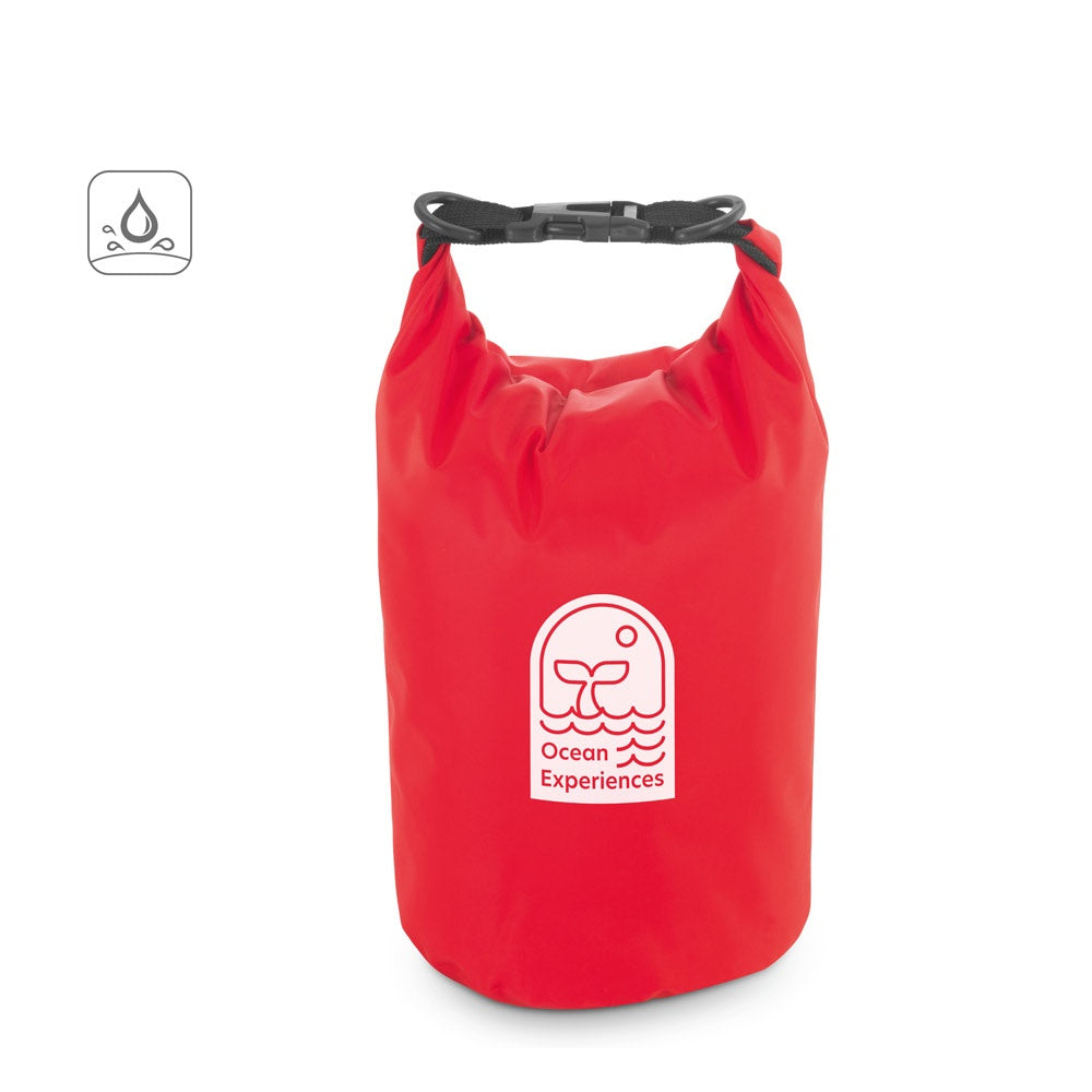 VOLGA promotional travel accessory (complete set view) with custom logo branding
