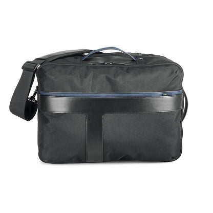 DYNAMIC BACKPACK I promotional laptop bag in blue (detail view) with custom logo branding