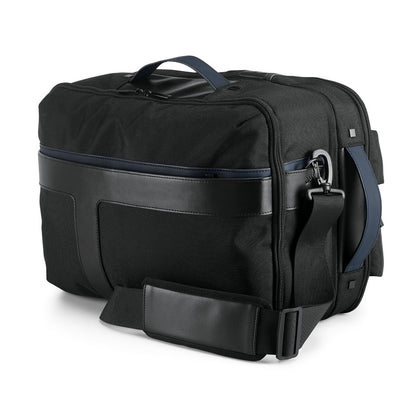 DYNAMIC BACKPACK I promotional laptop bag in blue with custom logo branding