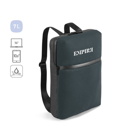 URBAN BACKPACK promotional laptop bag (complete set view) with custom logo branding