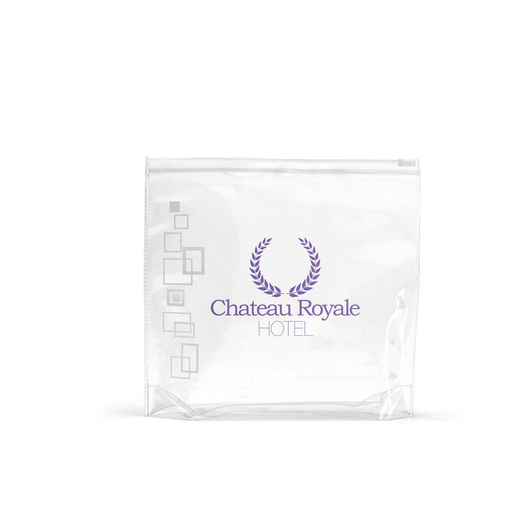 VALENTINA promotional personal care item (complete set view) with custom logo branding