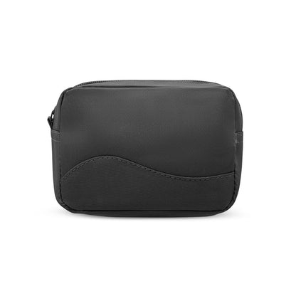 MARIE promotional personal care item in black (detail view) with custom logo branding