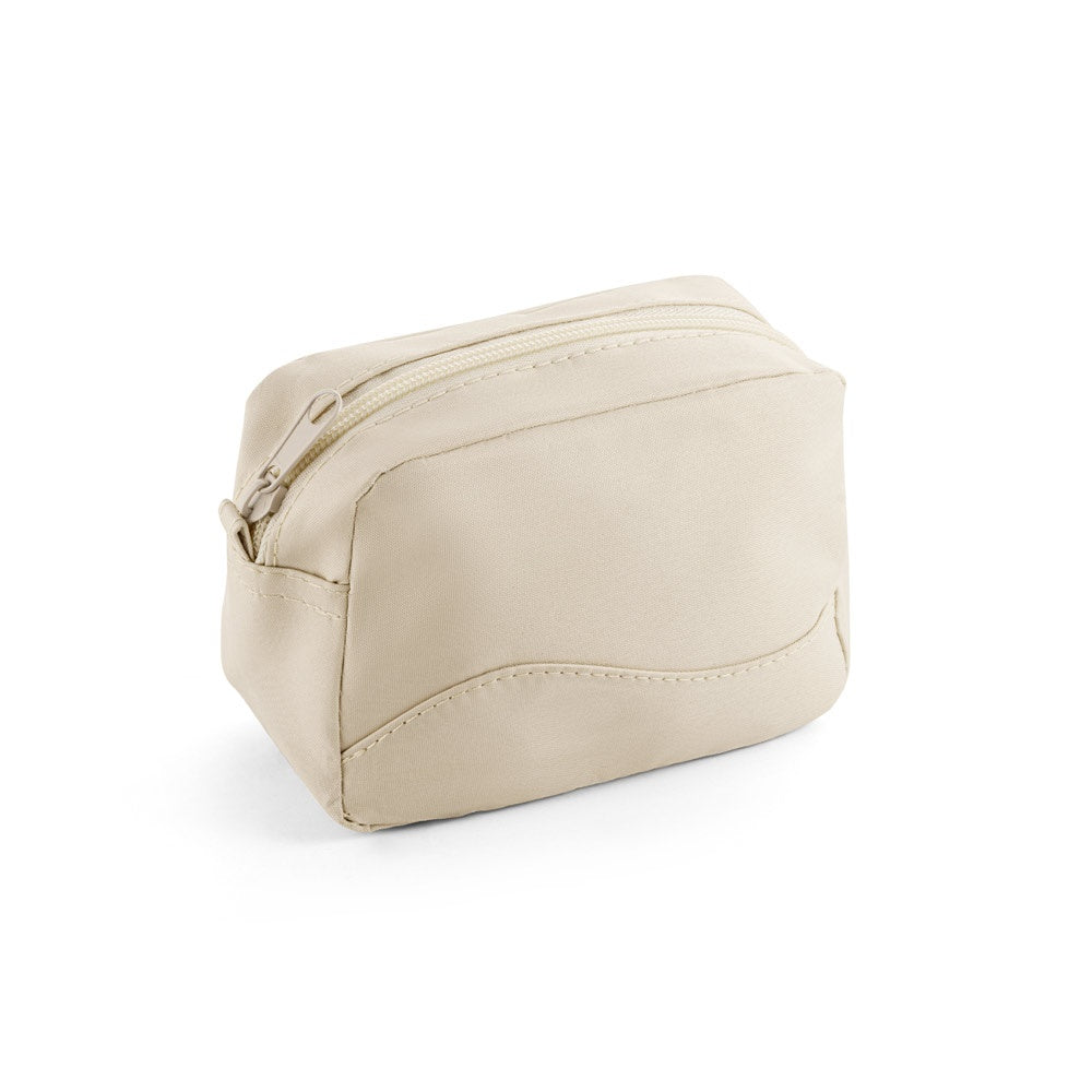 MARIE promotional personal care item in beige with custom logo branding