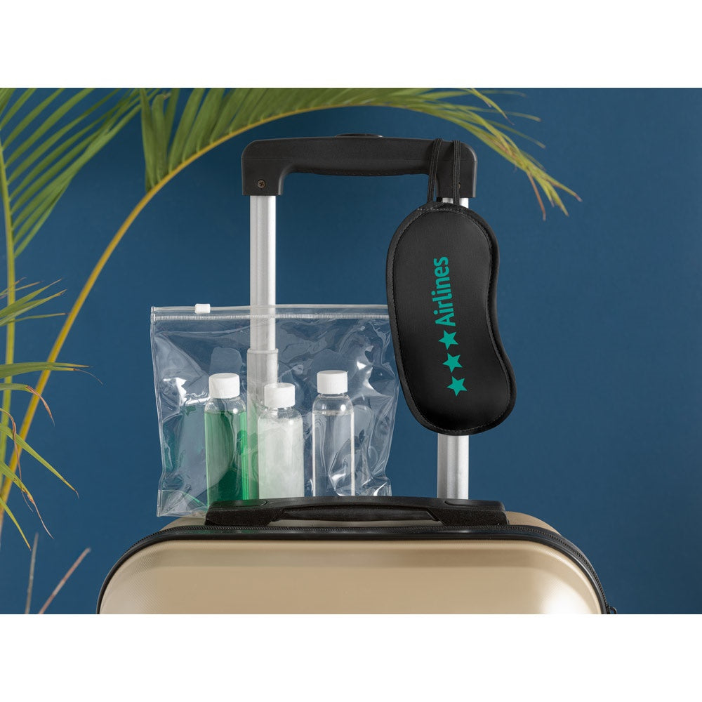 DENIRO promotional personal care item with custom logo branding