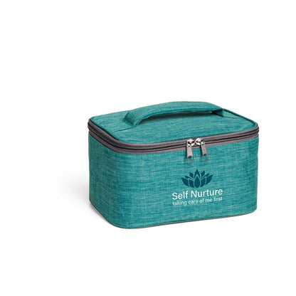 ELIZA promotional personal care item (complete set view) with custom logo branding