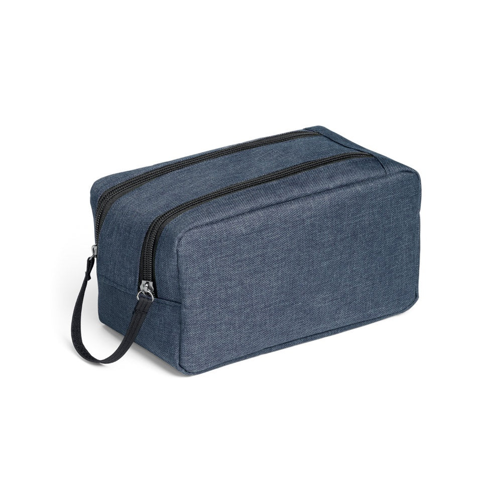 WAYNE promotional personal care item in blue with custom logo branding