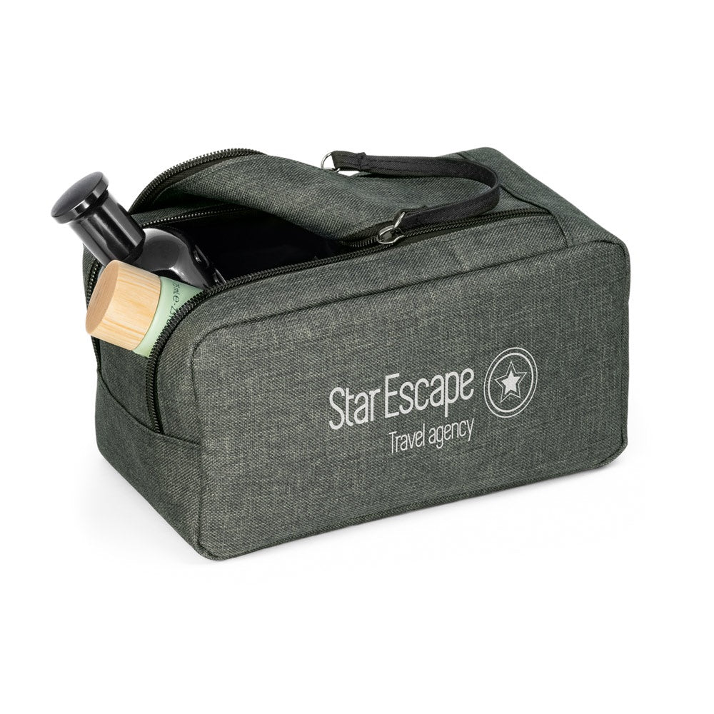 WAYNE promotional personal care item in grey with custom logo branding