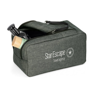 WAYNE promotional personal care item in grey with custom logo branding