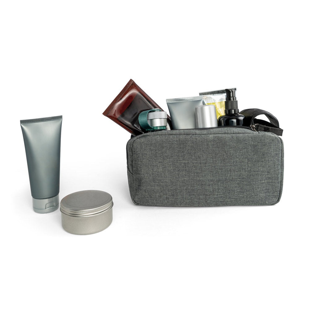 WAYNE promotional personal care item in grey (detail view) with custom logo branding