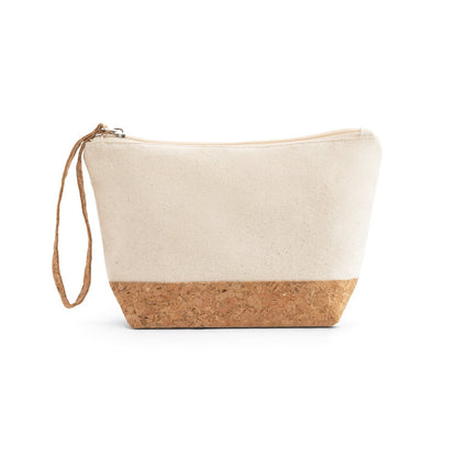 BLANCHETT promotional travel accessory in light natural (detail view) with custom logo branding
