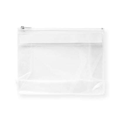 CHASTAIN promotional personal care item in white (detail view) with custom logo branding