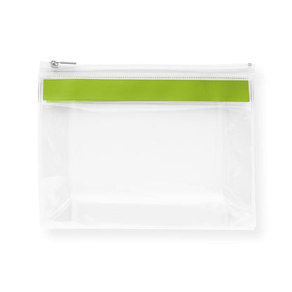 CHASTAIN promotional personal care item in light green (detail view) with custom logo branding