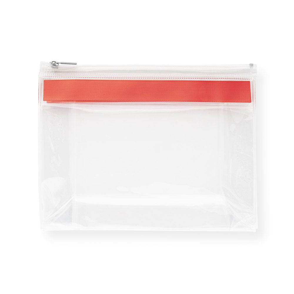 CHASTAIN promotional personal care item in orange (detail view) with custom logo branding