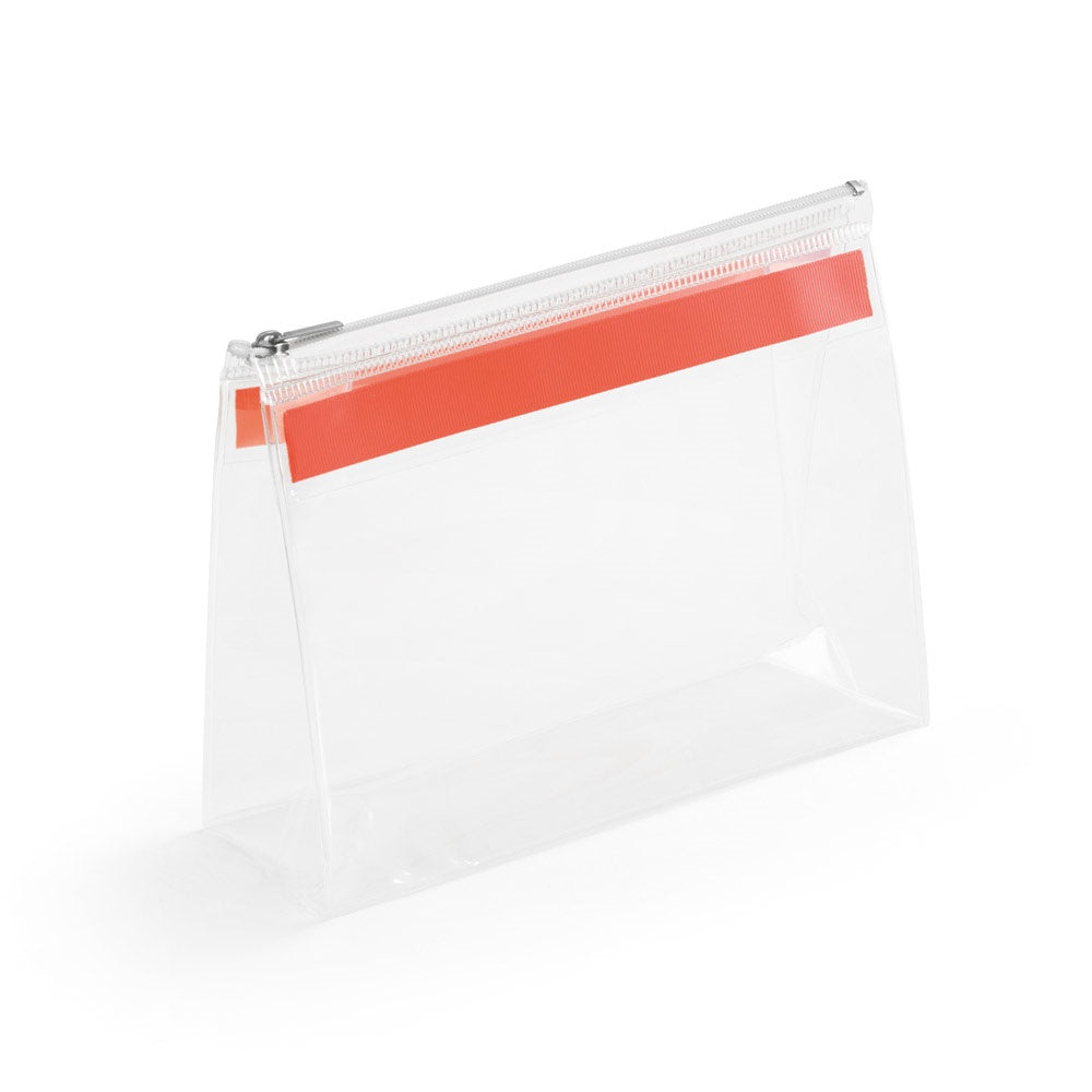 CHASTAIN promotional personal care item in orange with custom logo branding