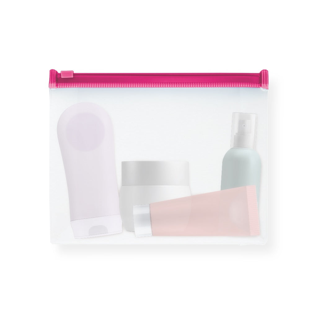 MARGOT promotional personal care item in pink (detail view) with custom logo branding