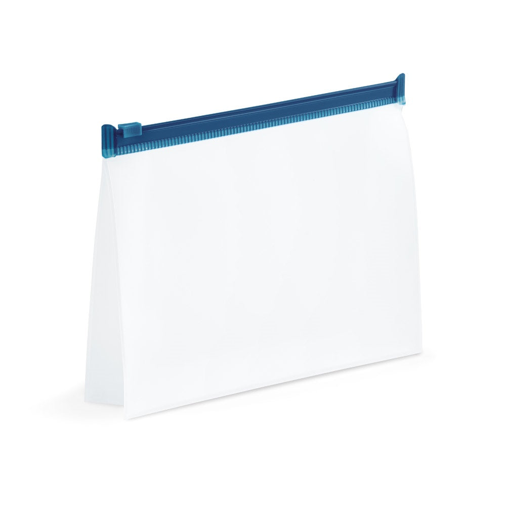MARGOT promotional personal care item in blue with custom logo branding
