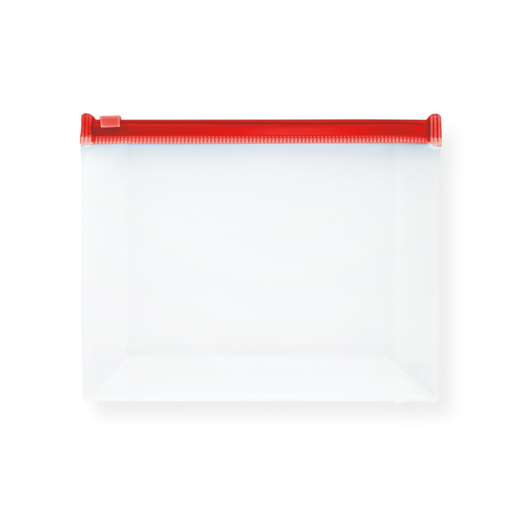 MARGOT promotional personal care item in red (detail view) with custom logo branding