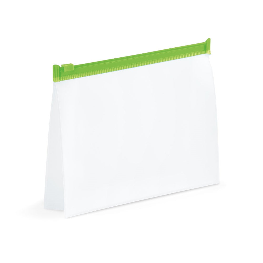 MARGOT promotional personal care item in light green with custom logo branding