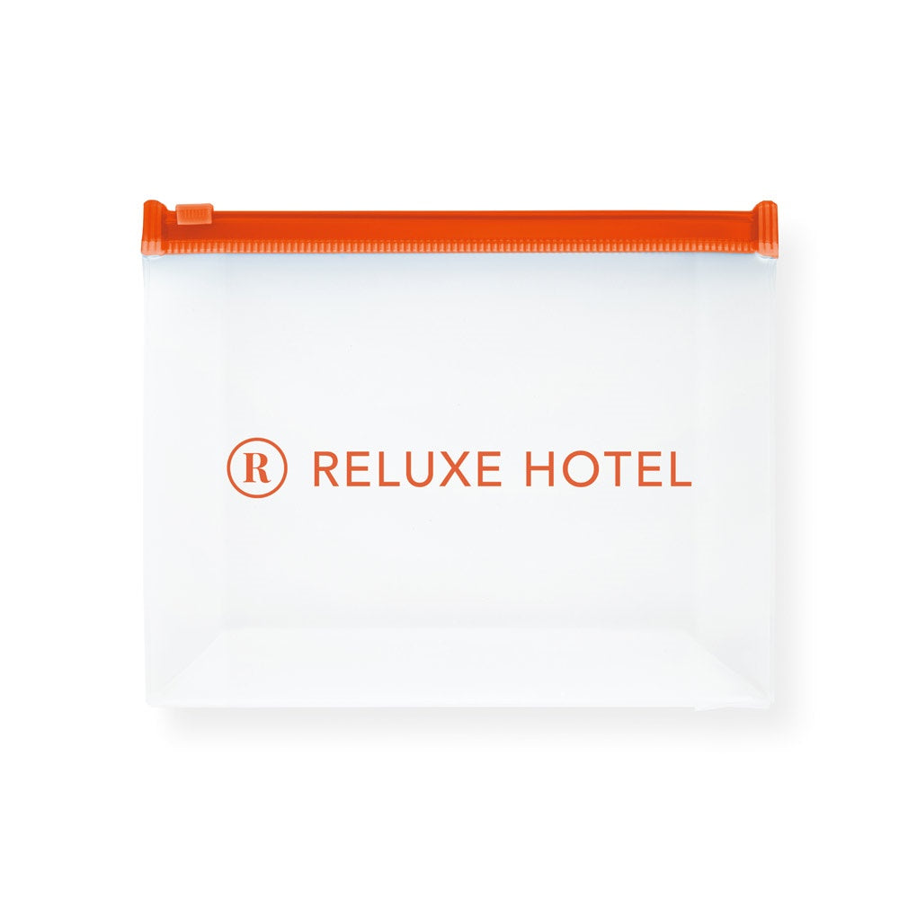 MARGOT promotional personal care item in orange with custom logo branding