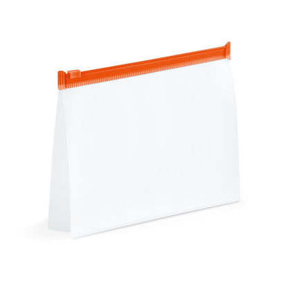 MARGOT promotional personal care item in orange with custom logo branding