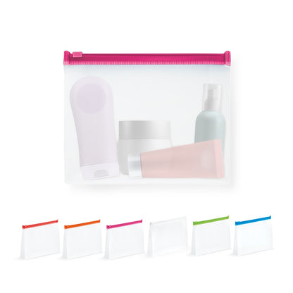 MARGOT promotional personal care item (complete set view) with custom logo branding