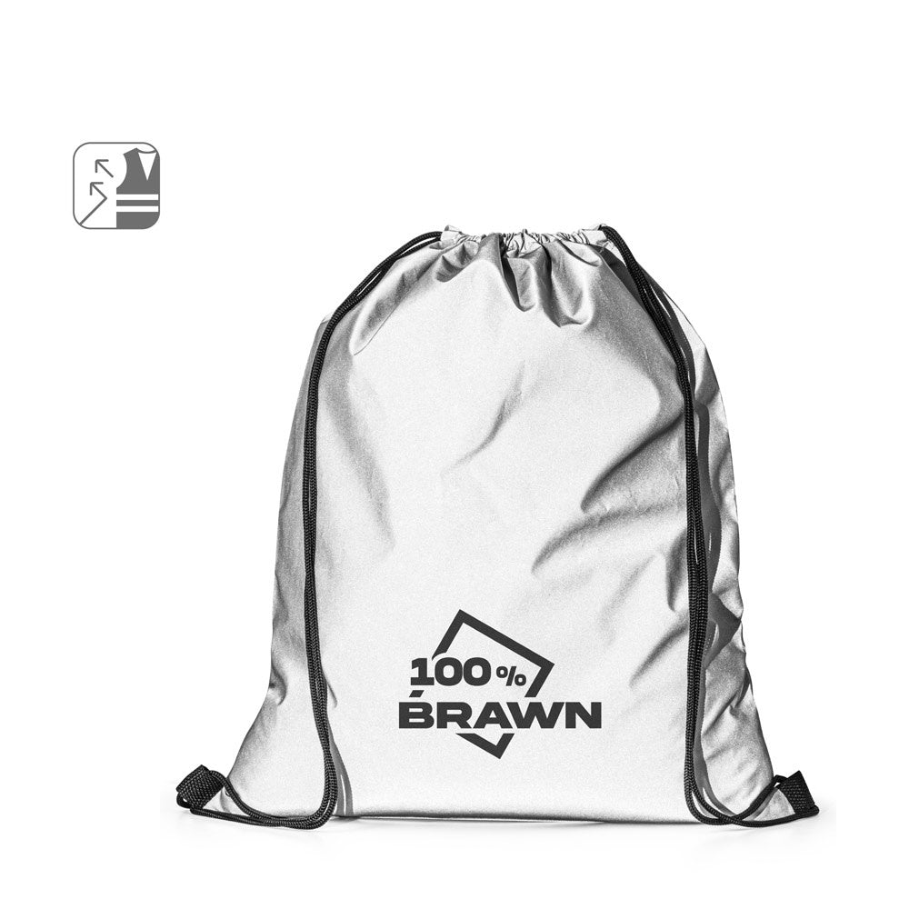 SYROS promotional tote bag (complete set view) with custom logo branding