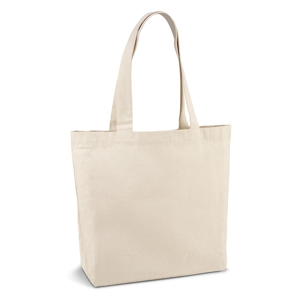 BETO promotional tote bag in light natural with custom logo branding
