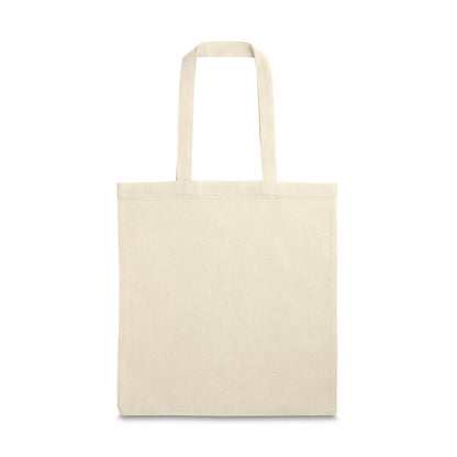 BONDI promotional tote bag in light natural with custom logo branding