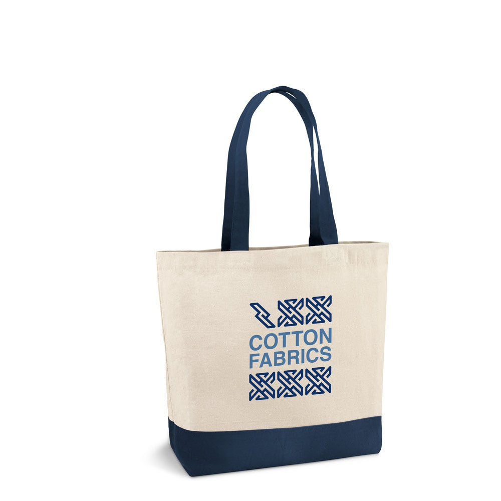 EDMONTON promotional tote bag (complete set view) with custom logo branding