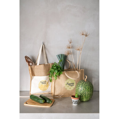 BRAGA promotional tote bag with custom logo branding