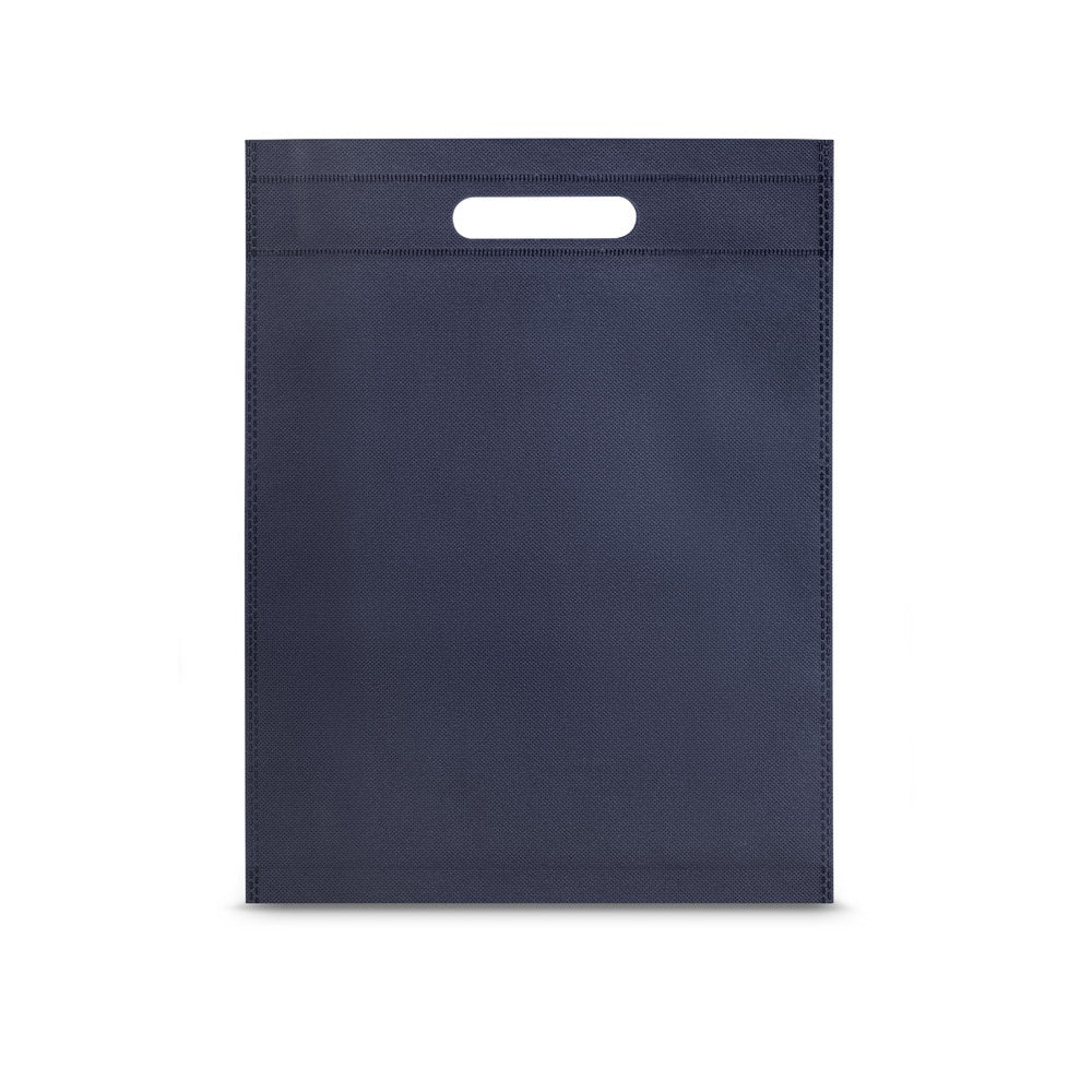 ROTERDAM promotional tote bag in blue with custom logo branding