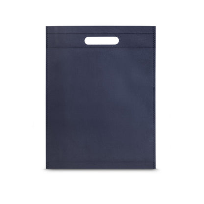 ROTERDAM promotional tote bag in blue with custom logo branding