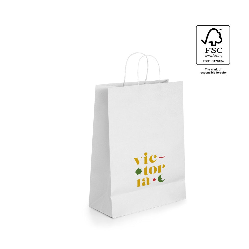 CABAZON promotional tote bag (complete set view) with custom logo branding