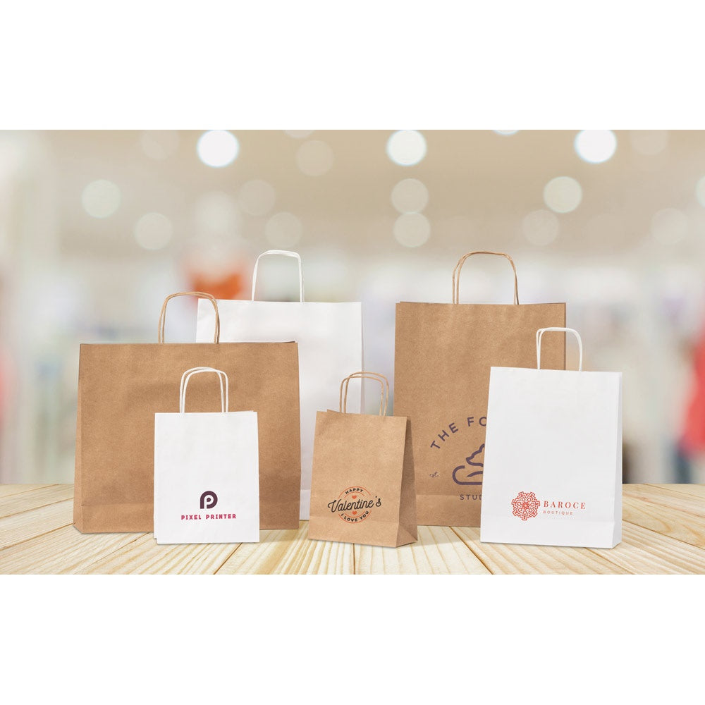 LEIA promotional tote bag with custom logo branding
