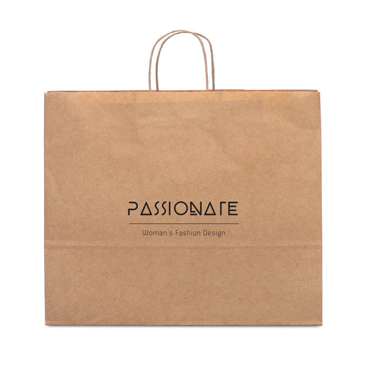KIRA promotional tote bag in natural with custom logo branding