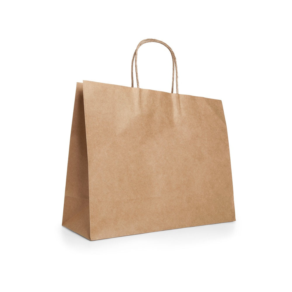 KIRA promotional tote bag (complete set view) with custom logo branding