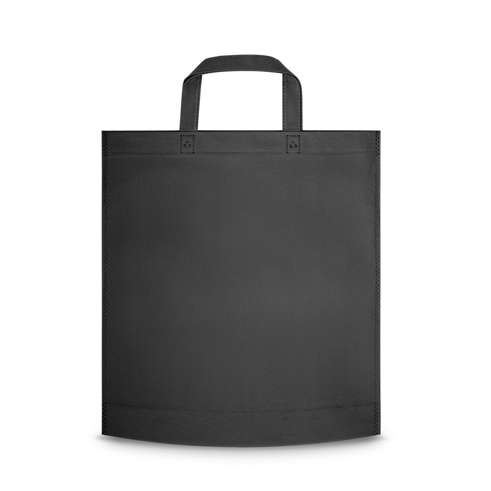 NOTTING promotional tote bag in black with custom logo branding