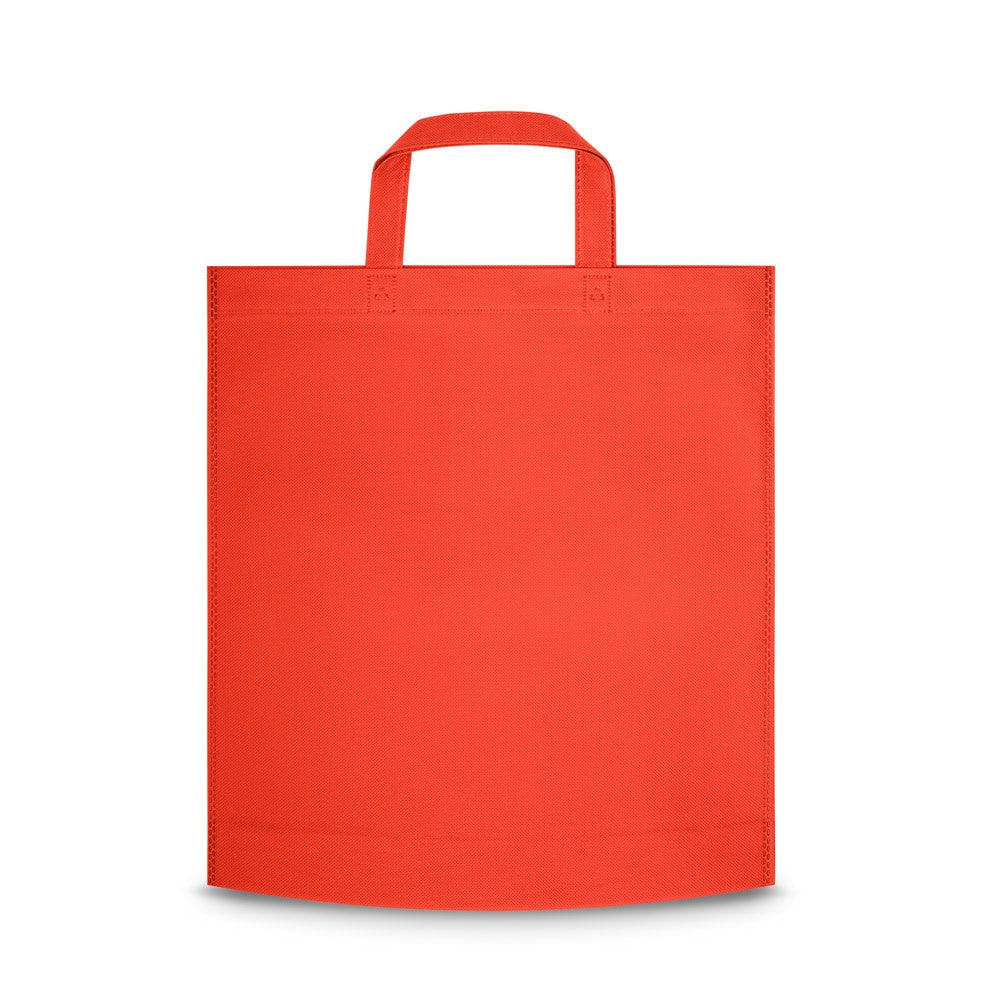 NOTTING promotional tote bag in red with custom logo branding