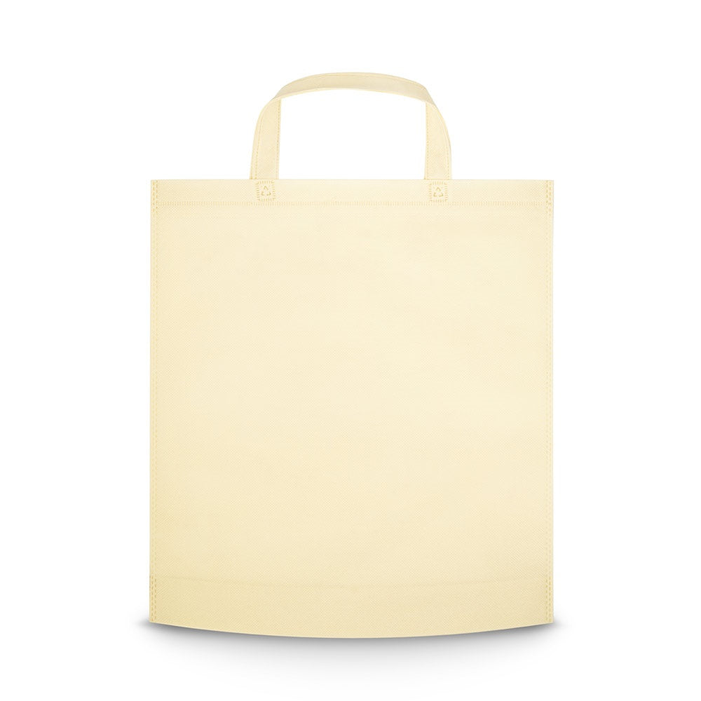 NOTTING promotional tote bag in beige with custom logo branding