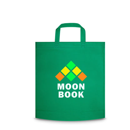 NOTTING promotional tote bag (complete set view) with custom logo branding