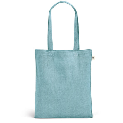 RYNEK promotional tote bag in light blue with custom logo branding