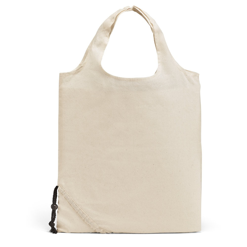 ORLEANS promotional tote bag in light natural with custom logo branding