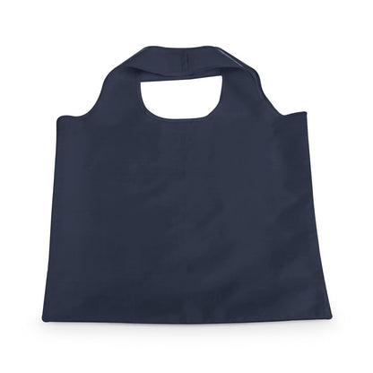 FOLA promotional tote bag in blue with custom logo branding