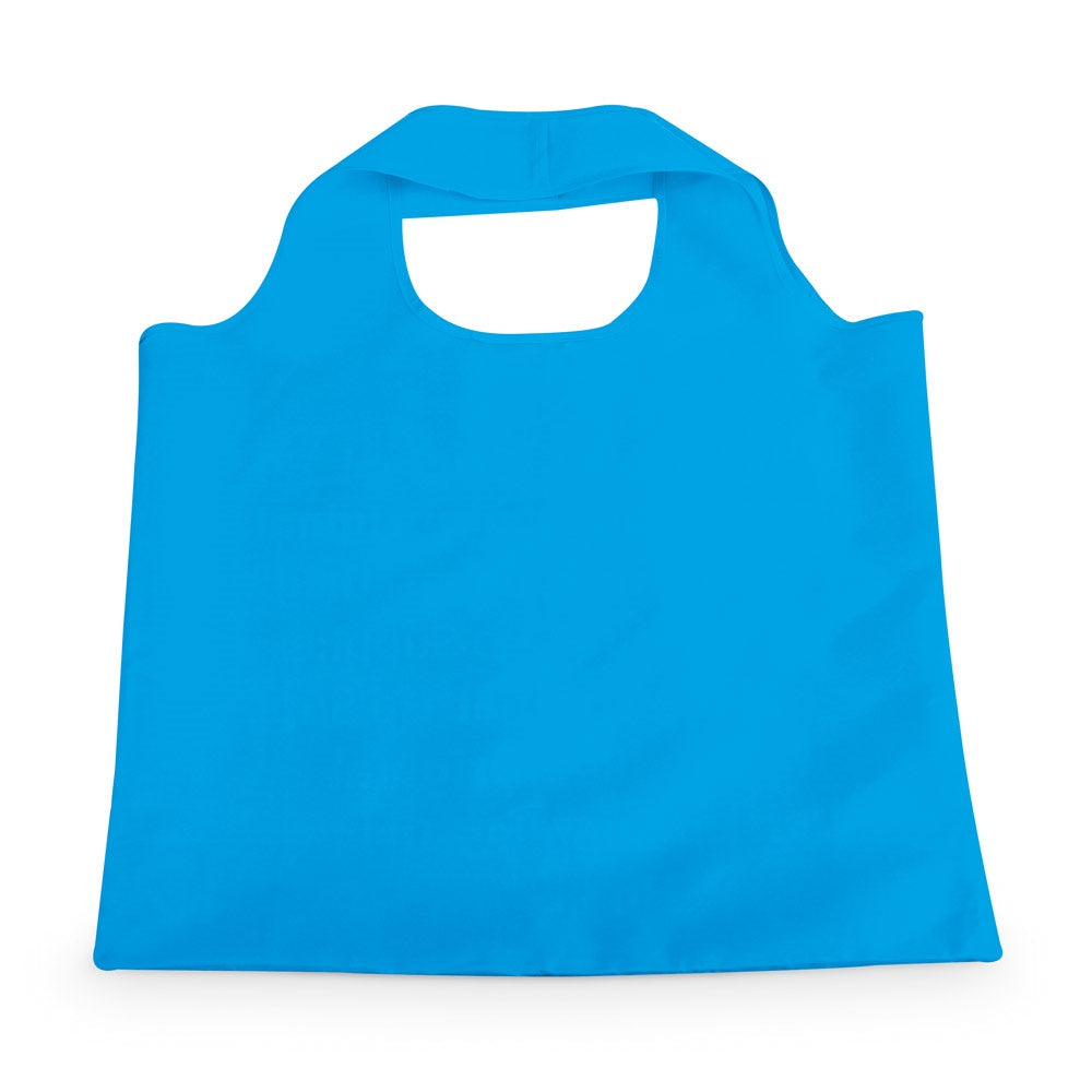 FOLA promotional tote bag in light blue with custom logo branding